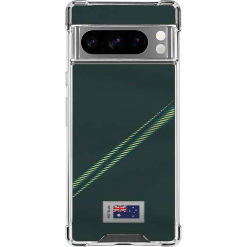 Australia Soccer Flag Google Pixel 8 Pro Clear Case